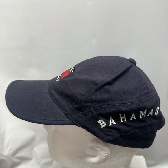 Nassau Bahamas Blue Adjustable Baseball Hat Cap Flag Patch Dorsett Sportswear - Picture 2 of 7